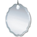 Round Competitive High Quality Light Silver Decorative Bathroom Mirror (JN008)